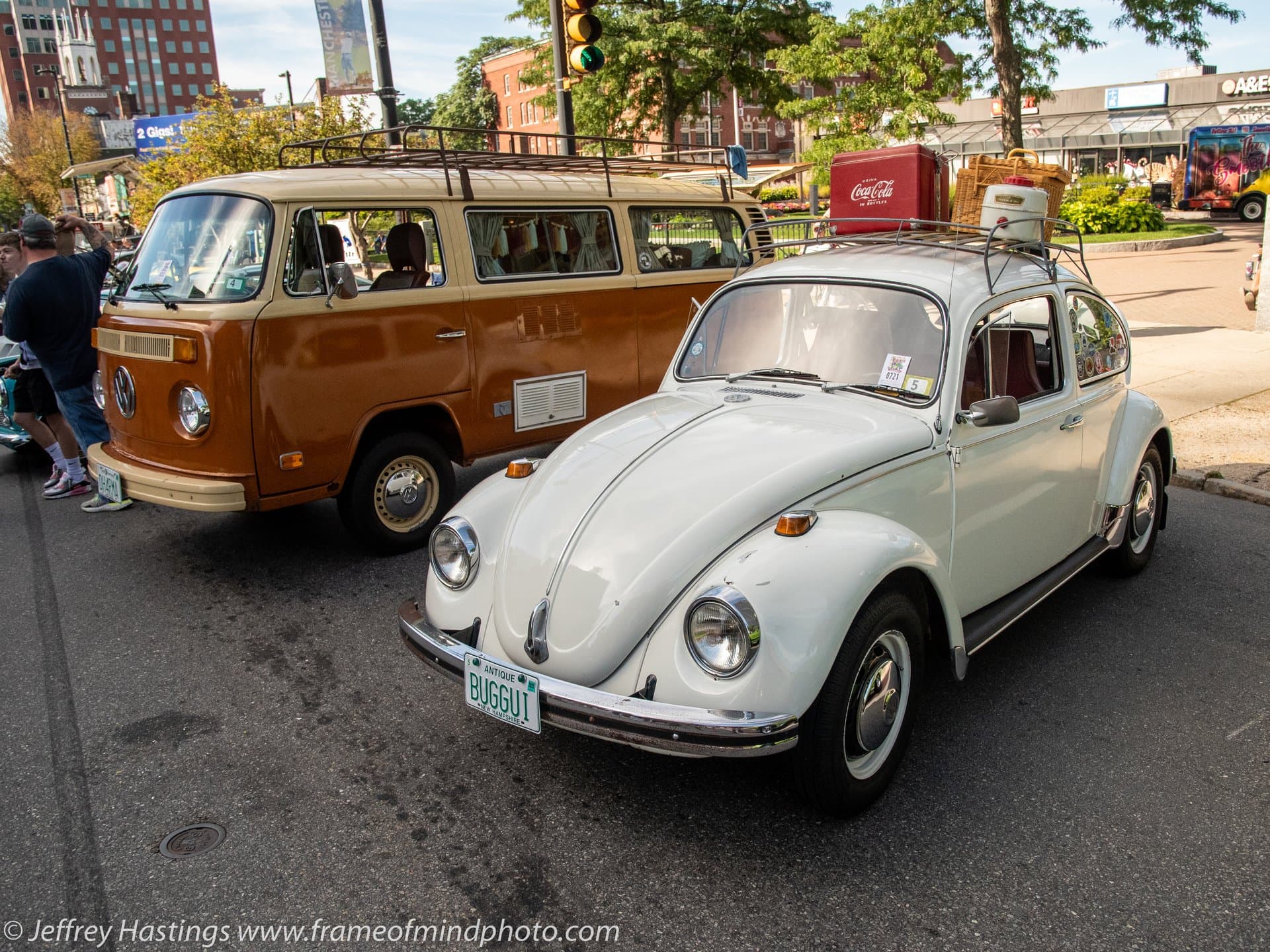 VW Bug and Bus at the show